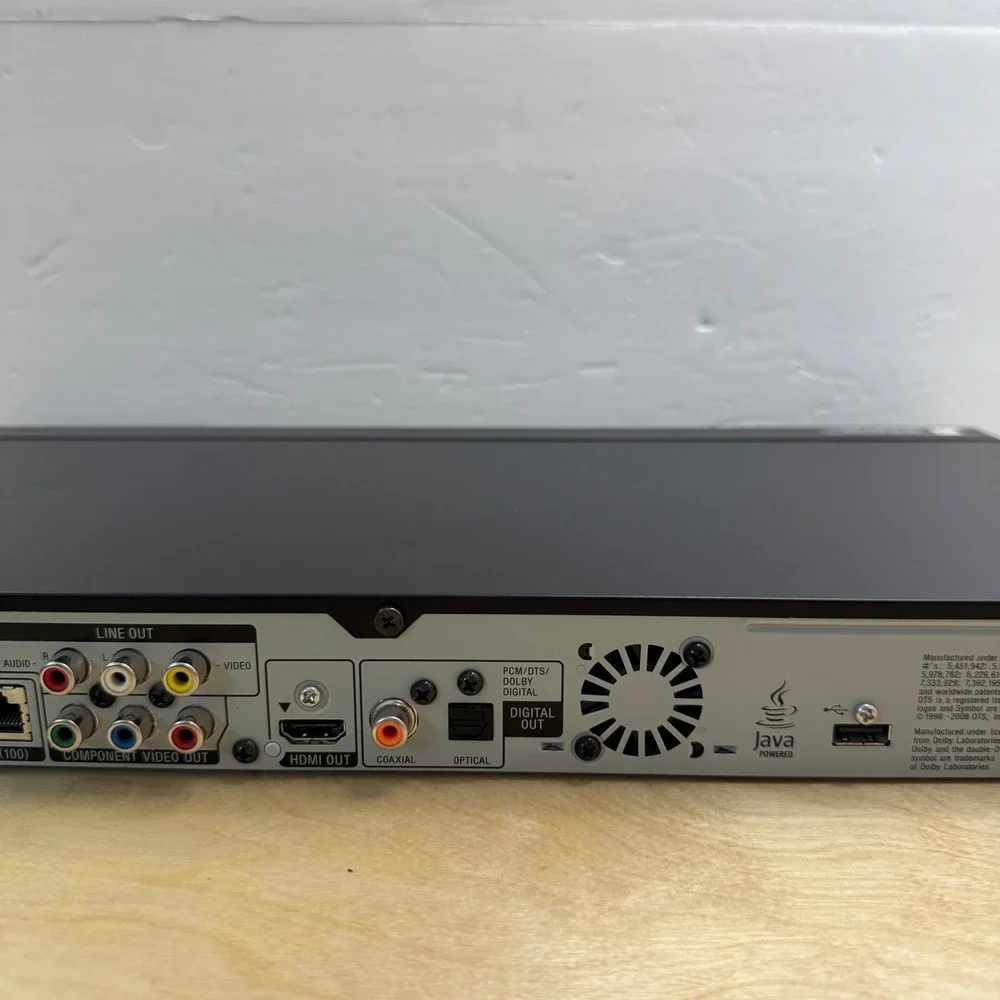 Sony BDP-S570 Blu-ray Disc Player 3D Built-in Wi-Fi WLAN Black with Remote